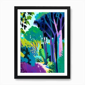 Dubrovnik Arboretum, 1, Croatia Abstract Still Life Art Print