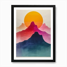 'Sunrise' 46 Art Print