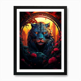 Tiger 4 Art Print