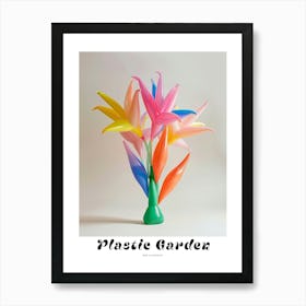 Dreamy Inflatable Flowers Poster Bird Of Paradise 1 Art Print