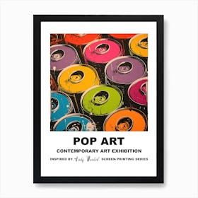 Poster Cans Pop Art 1 Art Print