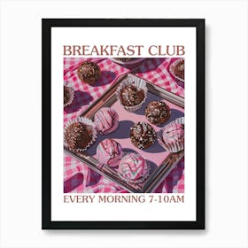 Breakfast Club Energy Balls 3 Art Print