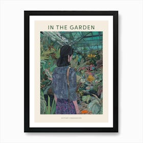 In The Garden Poster Muttart Conservatory Canada 1 Art Print