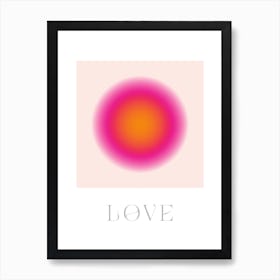 Love Aura Print Art Print