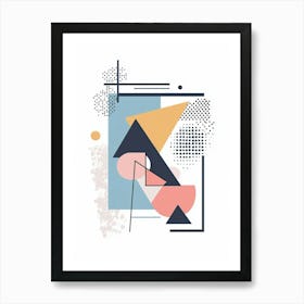 Abstract Geometric Pattern Art Print