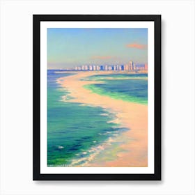 Panama City Beach 2 Florida Monet Style Art Print