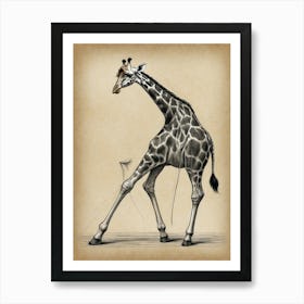 Giraffe 20 Art Print