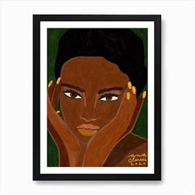 Alika Art Print