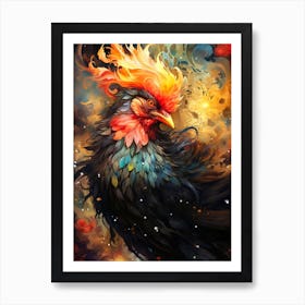 Rooster Art Print