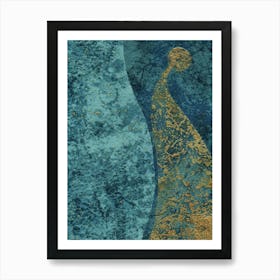 Swan Abstract Art Print