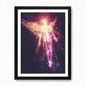 Angel Wings 7 Art Print