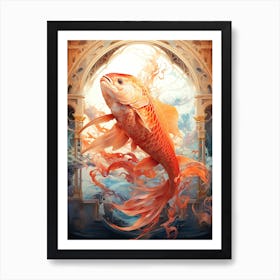 Koi Fish Affiche