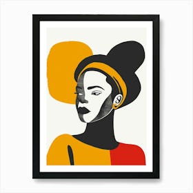 African Woman 200 Art Print