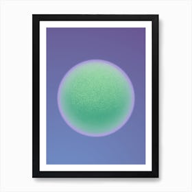 Orb Purple Art Print