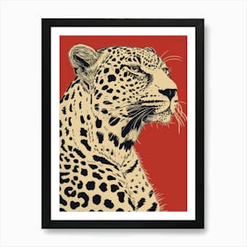 Leopard 17 Art Print