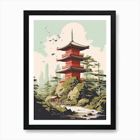 Shinto Shrines Japanese Style 10 Art Print