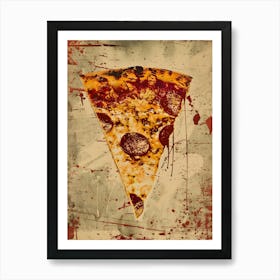Pizza: Fast Food Art Art Print
