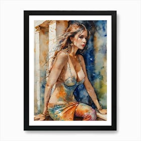 Mermaid 15 Art Print