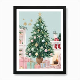 Christmas Tree 1 Art Print