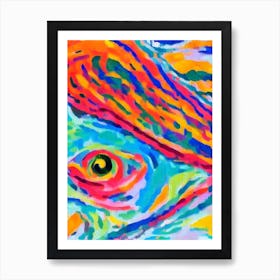 Lizardfish Matisse Inspired Art Print