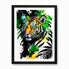 Tiger 6 Art Print