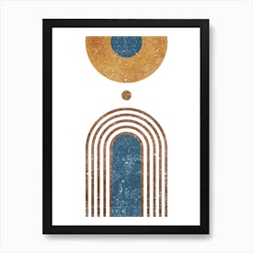 Cypress Grove Blues 1 Art Print