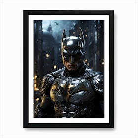 Batman Arkham City 3 Art Print