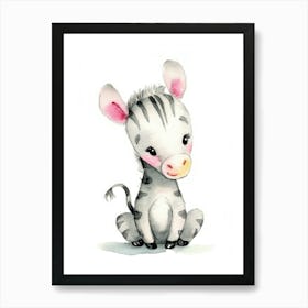 Kids room decor, kids room paintings, nursery paintings, jungle animals, watercolors, unisex kids room posters.19 Art Print