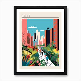 High Line Park New York City 3 Art Print