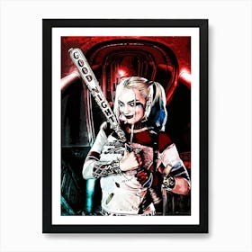 Harley Quinn 3 Art Print