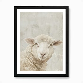 Sheep Canvas Print 4 Art Print