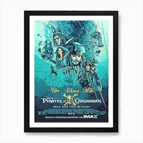 Pirates of the Caribbean 3 Art Print