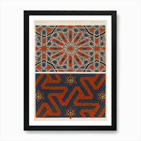 Vintage Pattern, Owen Jones                                                                                                Art Print