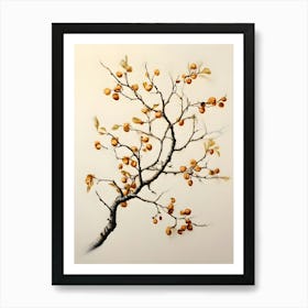 Apricot Tree Art Print