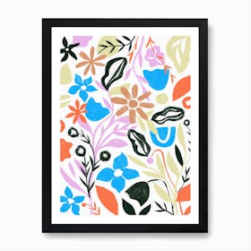 Floral Forest Art Print