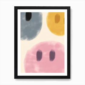 Happy Everything Abstract 7 Art Print