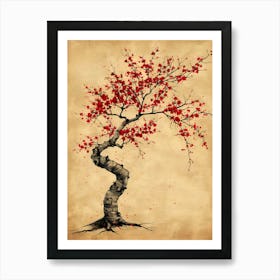 Cherry Blossom Tree 2 Art Print