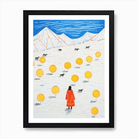 'Snow' Art Print