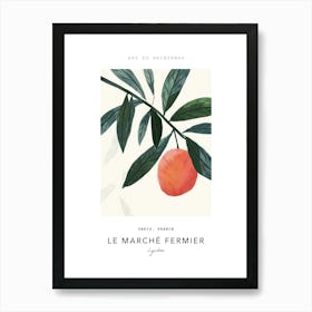 Lychee Le Marche Fermier Poster 1 Art Print