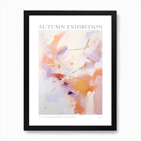 Autumn Exhibition Modern Abstract Poster 19 Art Print
