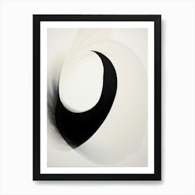 Black And White Swirl Art Print