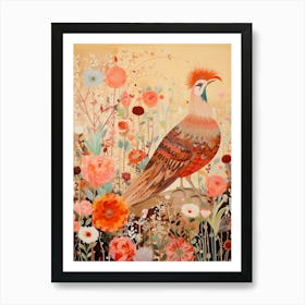 Pheasant 5 Detailed Bird Painting Art Print