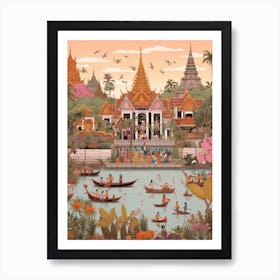 The Grand Palace Bangkok Thailand 2 Art Print