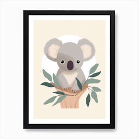 Baby Animal Illustration  Koala 3 Art Print