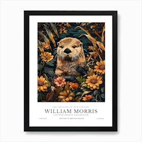 William Morris Exhibition Animals Series 73 Art Print