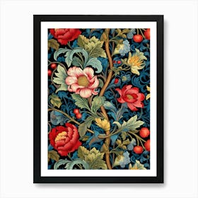 Floral Wallpaper 120 Poster