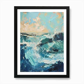 Abstract Sea Art Art Print