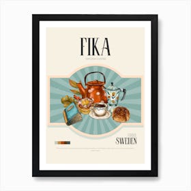 Fika / Coffee Art Print