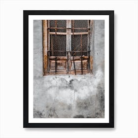 The Rusting Window Art Print