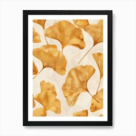 Ginkgo Leaves 31 Art Print